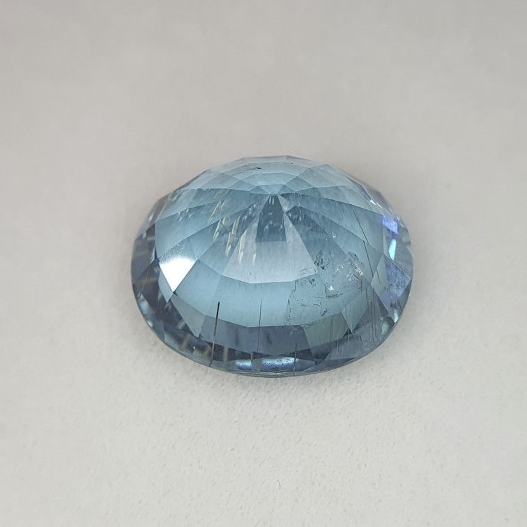 Miniatura: 🔥 12 ct GIA Unheated Natural Paraiba Tourmaline oval gemstone from Mozambique