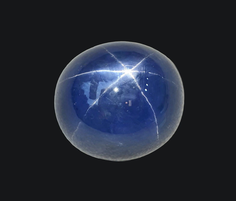 125 Ct Museum Size Unheated Star Sapphire Sri Lanka GRS, GIA certified gemstone