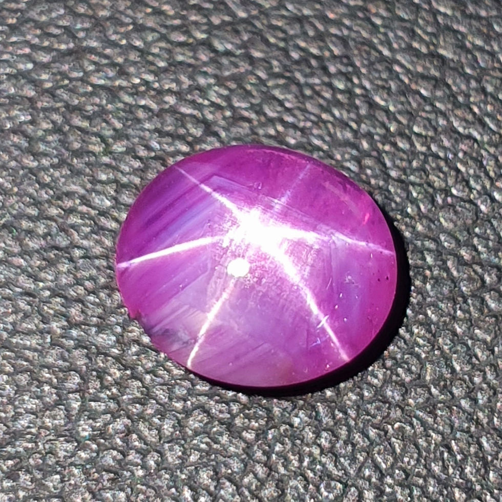 ภาพขนาดย่อ: Naturlal Star Sapphire 3.86 cts with defined star from Sri La