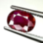 2.0 carat Natural ruby pigeon blood red for jewelry, ring