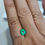 Miniatyrbild: 2.25 carat Certified Natural Colombian Emerald vivid green Minor cushin