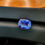 Miniatyrbild: GRS certified Unheated Blue Sapphire Sri Lanka 6.11 Ct cushion-cut sapphire