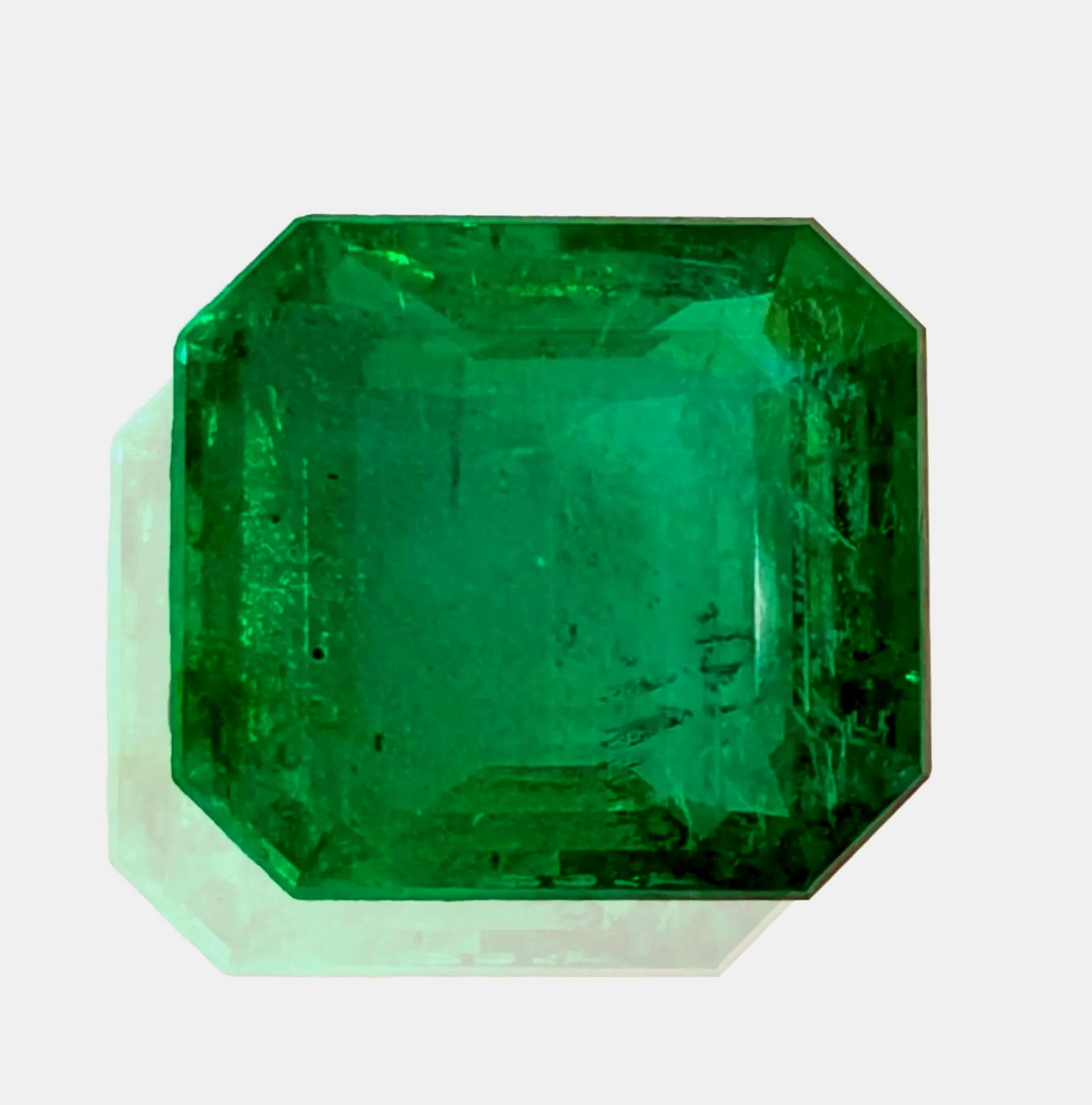 9.80 cts Zambia Emerald Octagon loose gemstone for jewelry, ring