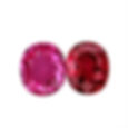 Natural Mahenge Spinel Pair Unheated (No Heat) 5 mm neon pink oval