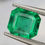 縮圖：3.37 carat Certified Natural Colombian Emerald vivid green Minor cushion