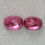 Miniatura: Natural Mahenge Spinel pair 1.75 ct, 6x5 mm Neon Red pink oval unheated Gemstone