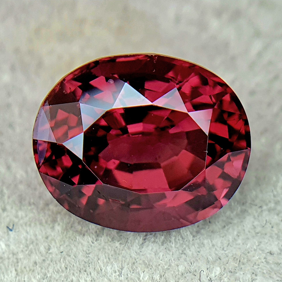縮圖：4.21 Carat Natural Spinel Deep Purplish Brown Burma.