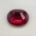 Miniatura: 4.09 ct Guild Certified Natural Ruby pigeon blood red oval gemston Ma