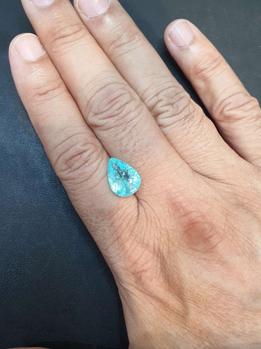GIA鑑定ネオンブルー・パライバトルマリン 5.35ct 宝石