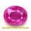 थंबनेल: 5 ct Natural Burmese Pink Sapphire oval shape Gemstone for luxury ring