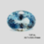 8 ct Natural Aquamarine 15 x 10 blue oval loose gemstone