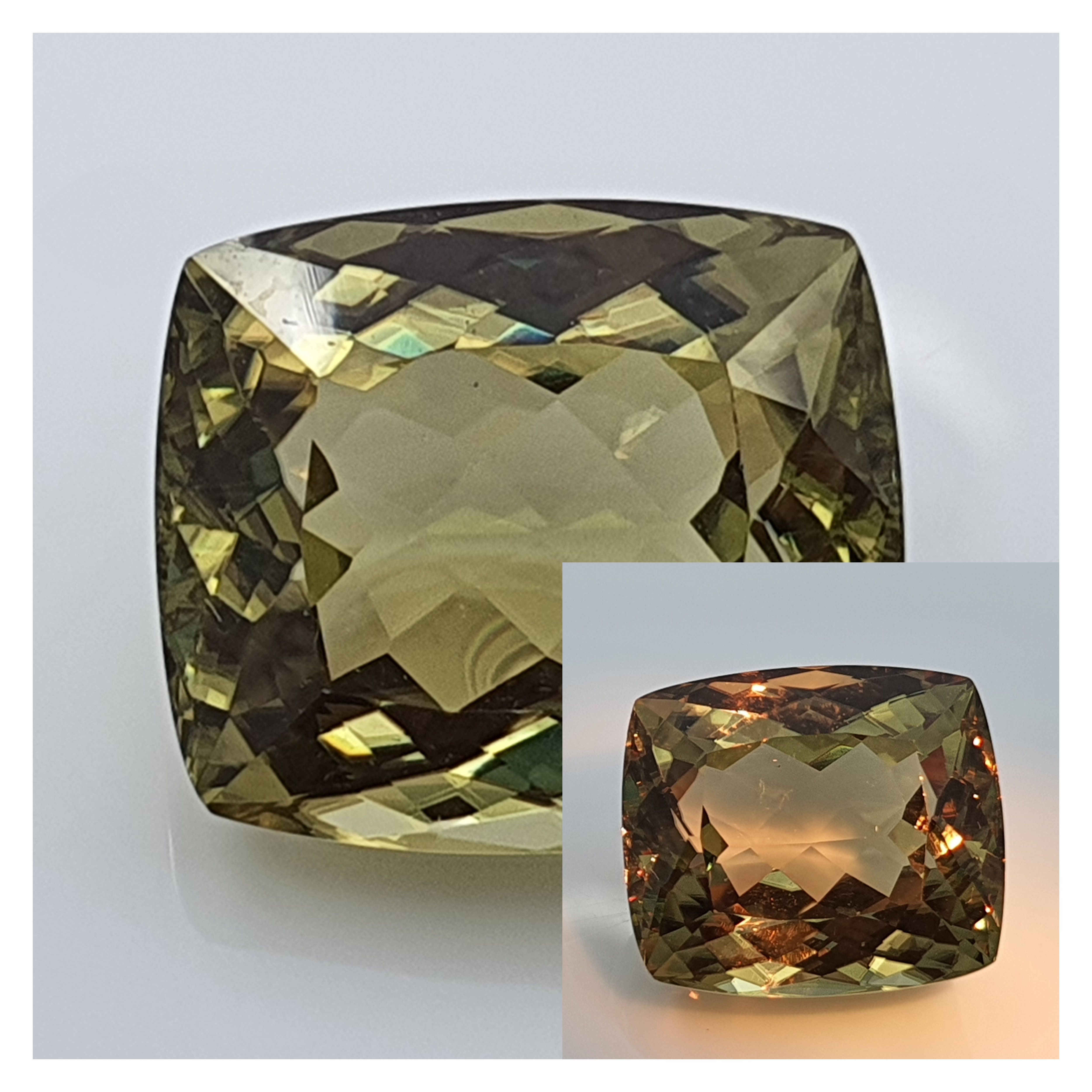 9.20 ct Natural Color Change Turkish Diaspore cushion gemstone
