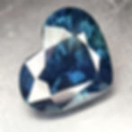 3.05 Certified Natural Blue Sapphire Heart cut from Thailand