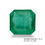 थंबनेल: 3.82 carats Certified Natural Colombian Emerald Pair green minor Square gemstone