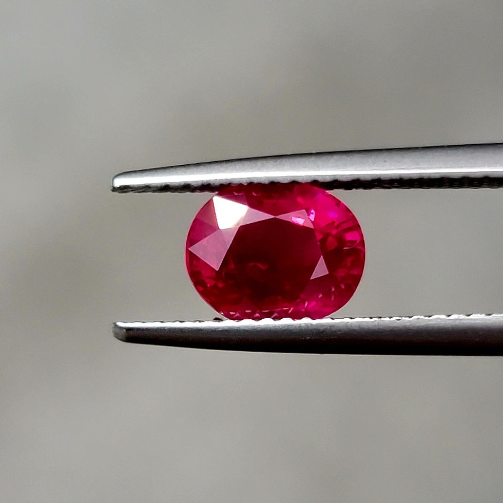Hình thu nhỏ: Auction-grade 2.19 ct Burmese Ruby Pigeon Blood red, No Heat from Mogok, Burma