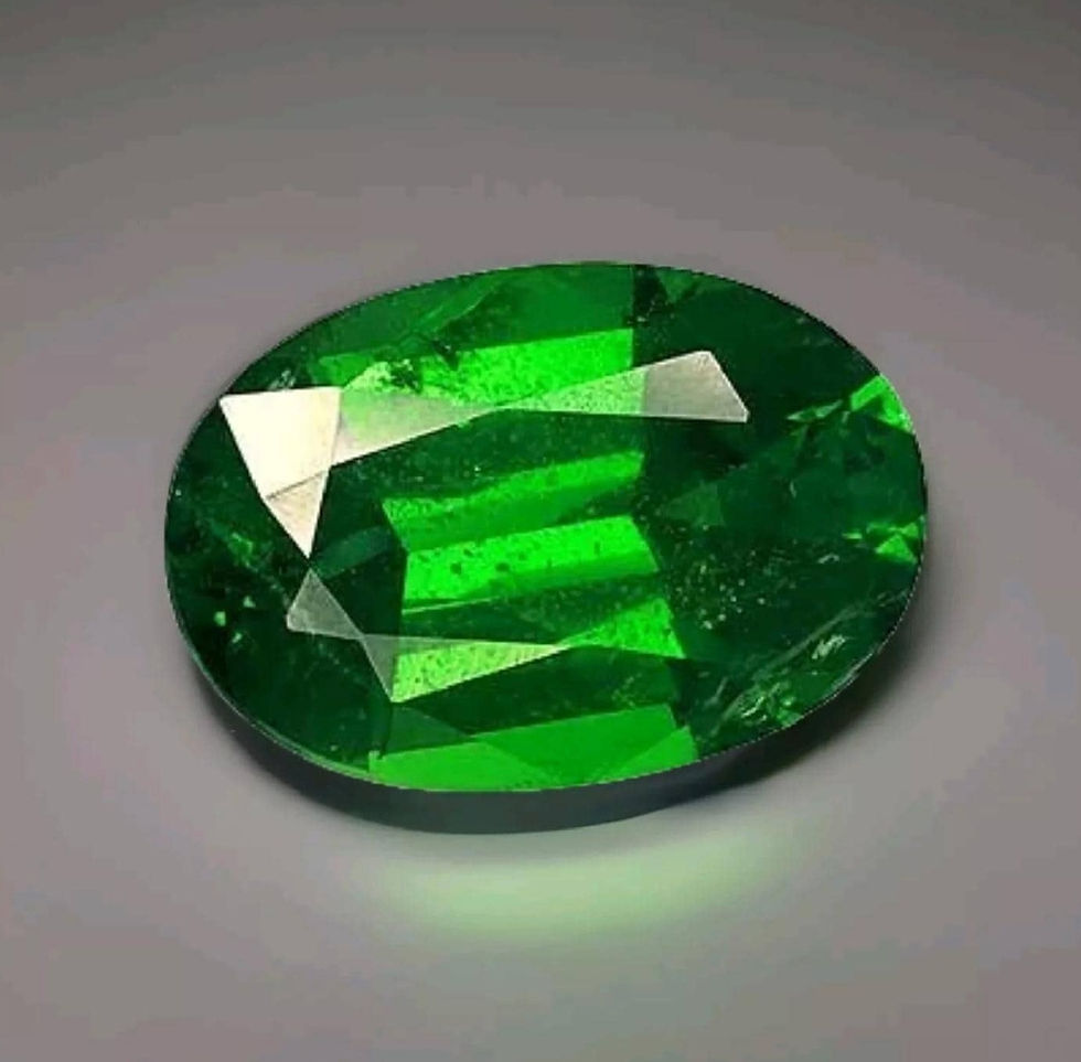 תמונה ממוזערת: 3.10 ct Tsavorite Garnet vivid Green from Kenya