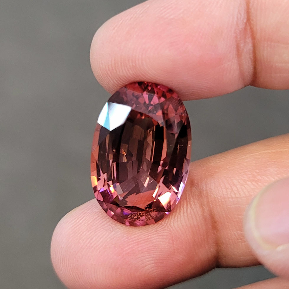 縮圖：PREMIUM- Natural Pink Tourmaline  22.30 ct Oval , No Heat Gemstone