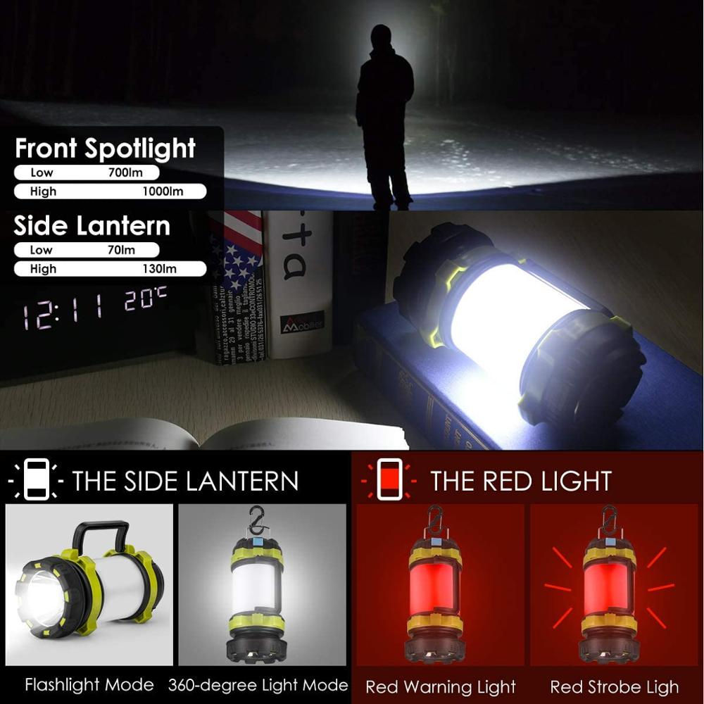 USB Rechargeable Outdoor Multi-Function Camping Light