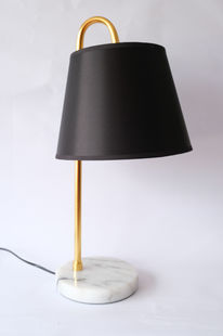 Lámpara de base mármol