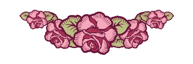 a rose graphic