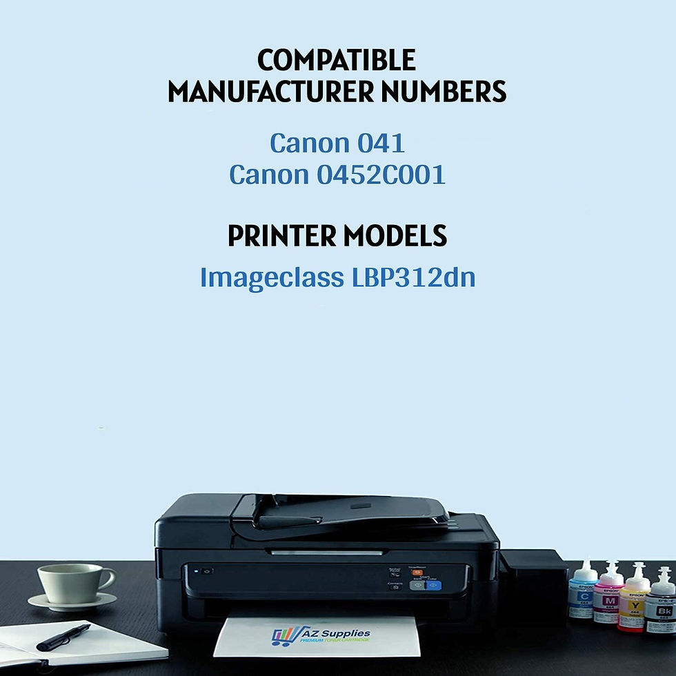 Thumbnail: Canon 0452C001 (041) Black Toner Cartridge