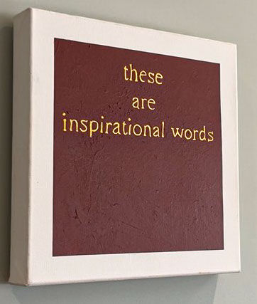 Thumbnail: 'these are just words'