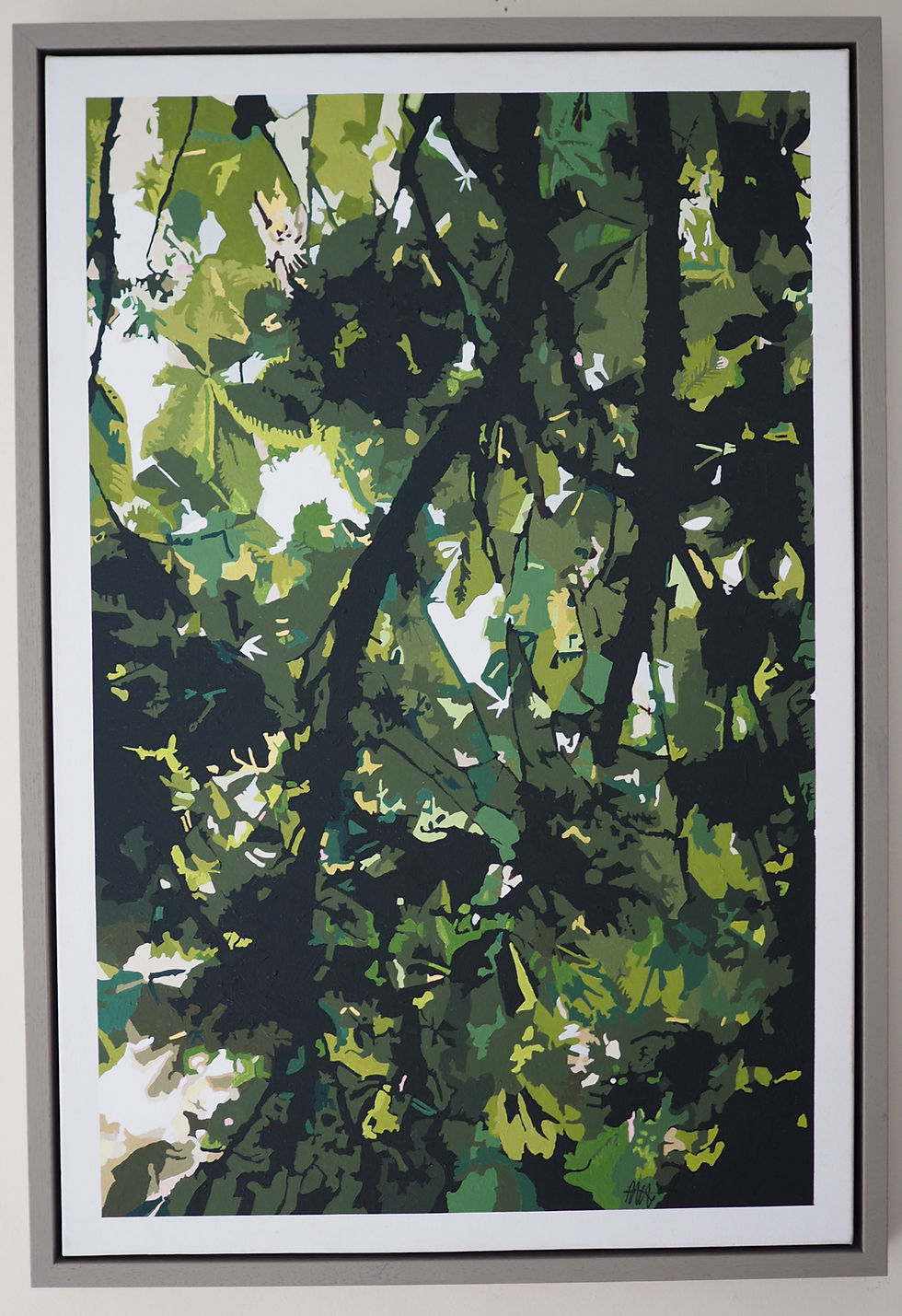 Thumbnail: 'through the trees#1 celandine'