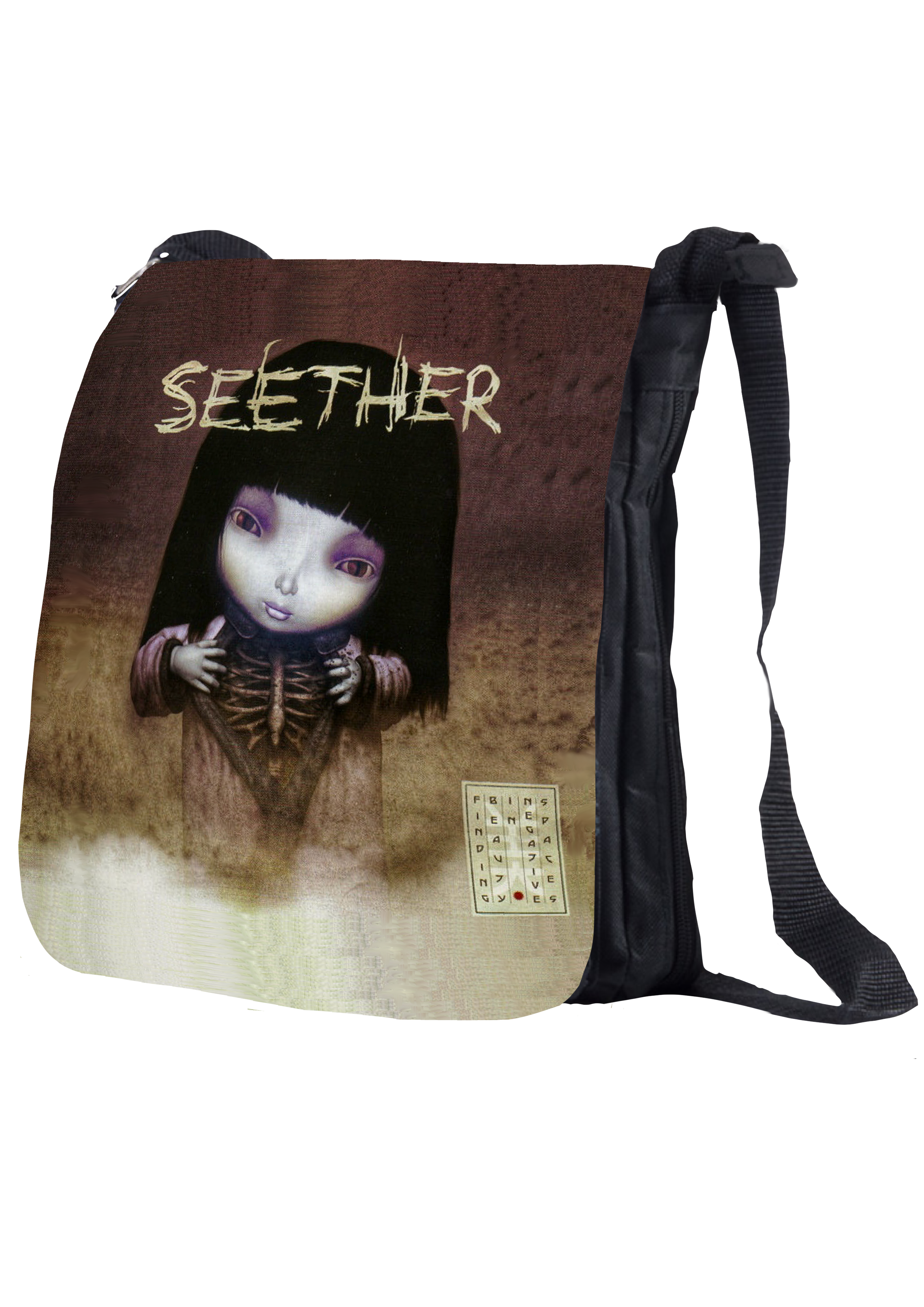 Seether Negative Spaces Shoulder Bag