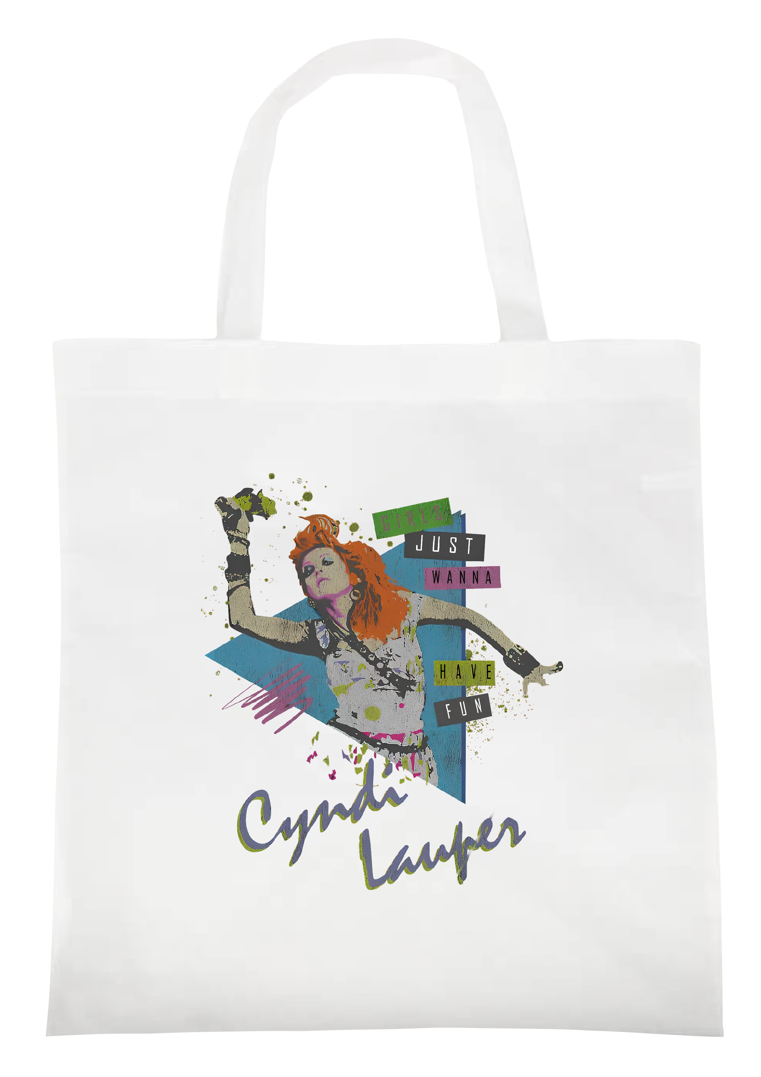 Cyndi Lauper Tote Shopping Bag
