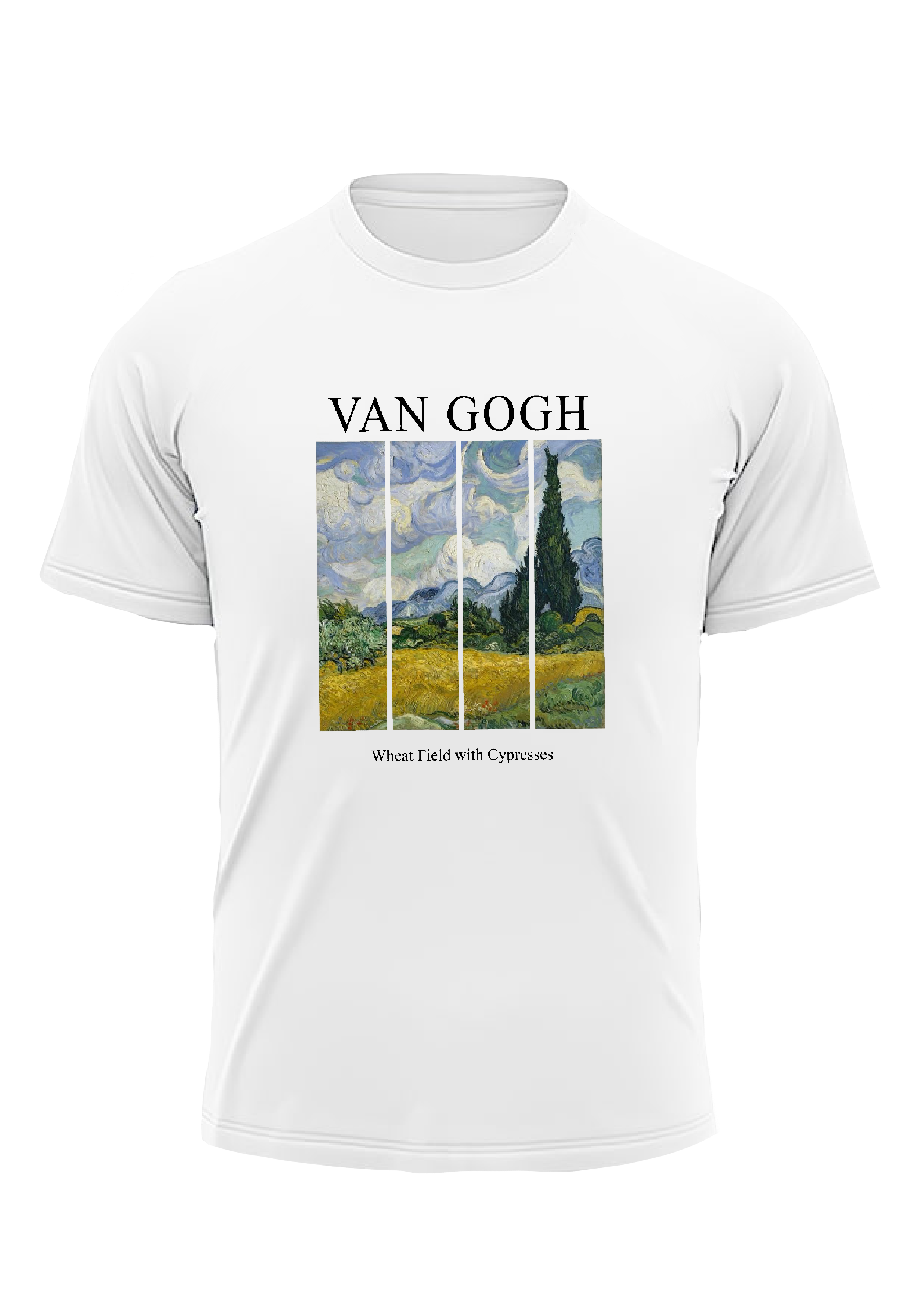 Van Gogh Cypresses Tshirt