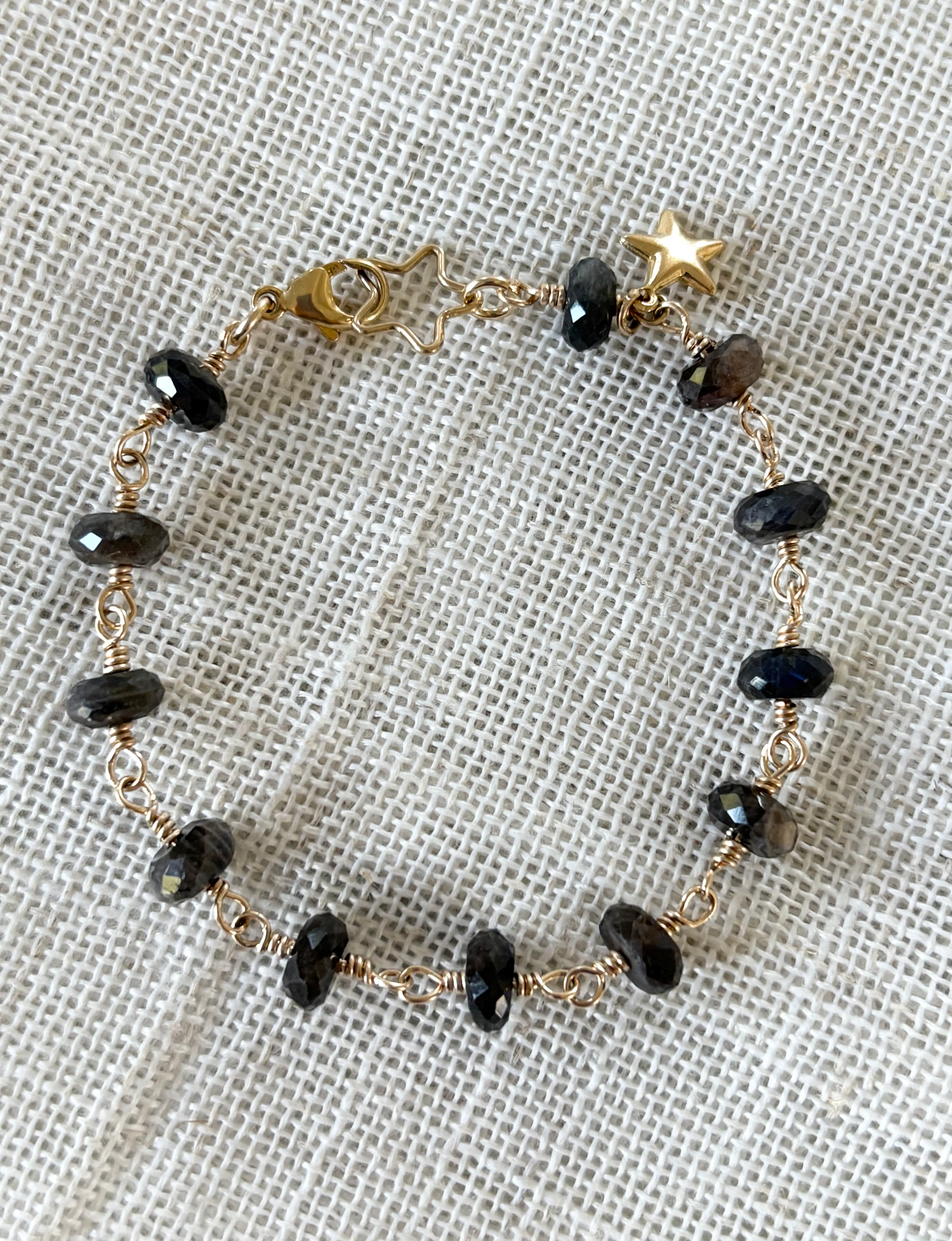 Celeste Midnight Labradorite Bracelet 