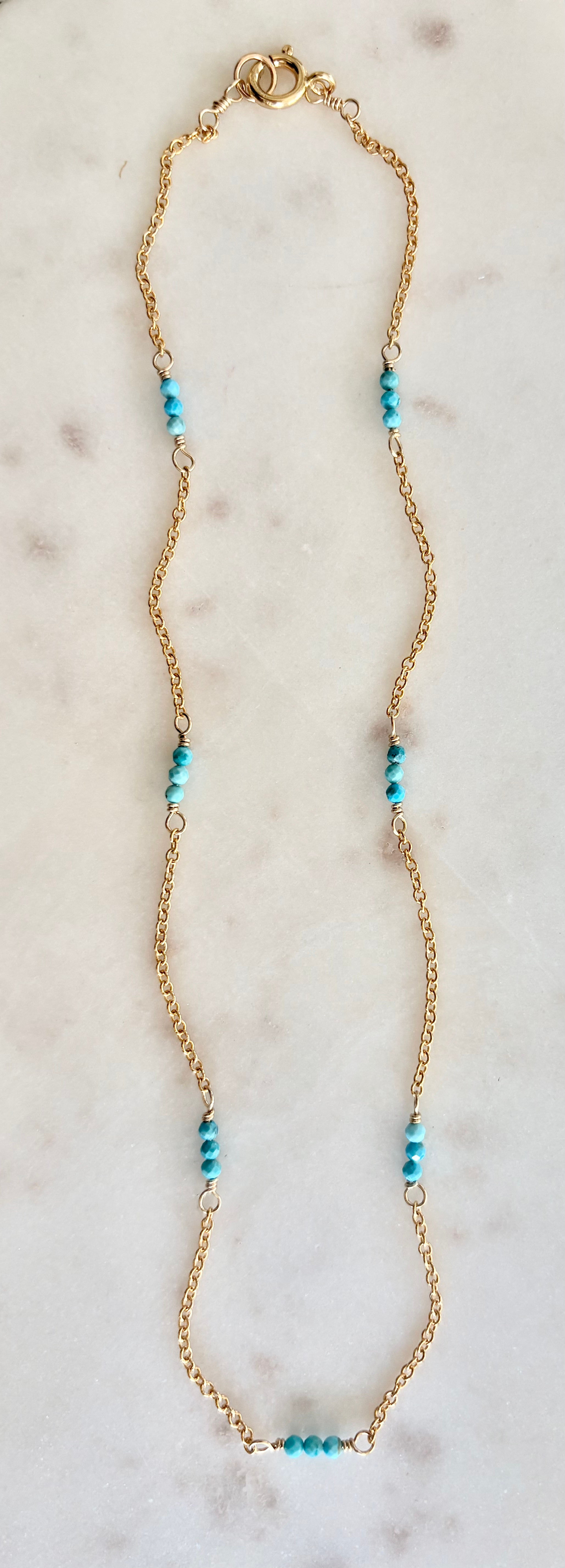 Aster Sleeping Beauty Turquiose Necklace 