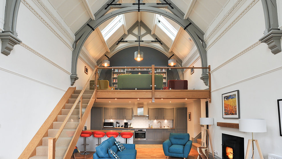 The Five Turrets. Holiday in Scotland. Self-catering accommodation in the Scottish Borders.