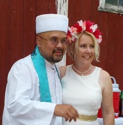 wedding couple photo