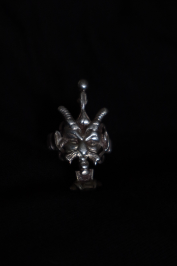 Victorian Baphomet Devil Head Ring