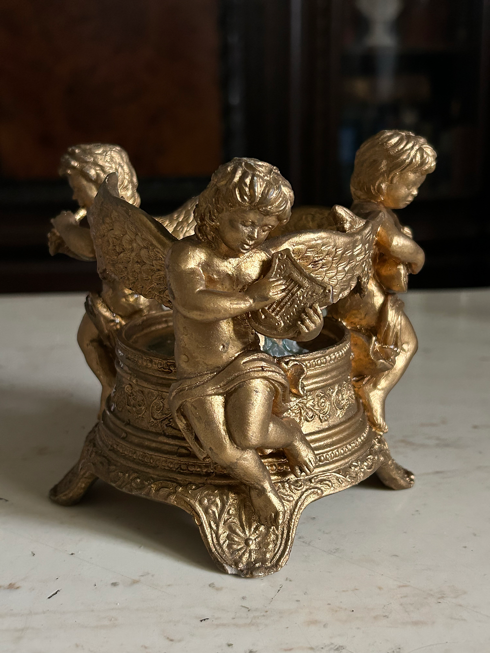 Thumbnail: Cherub Candle Holder
