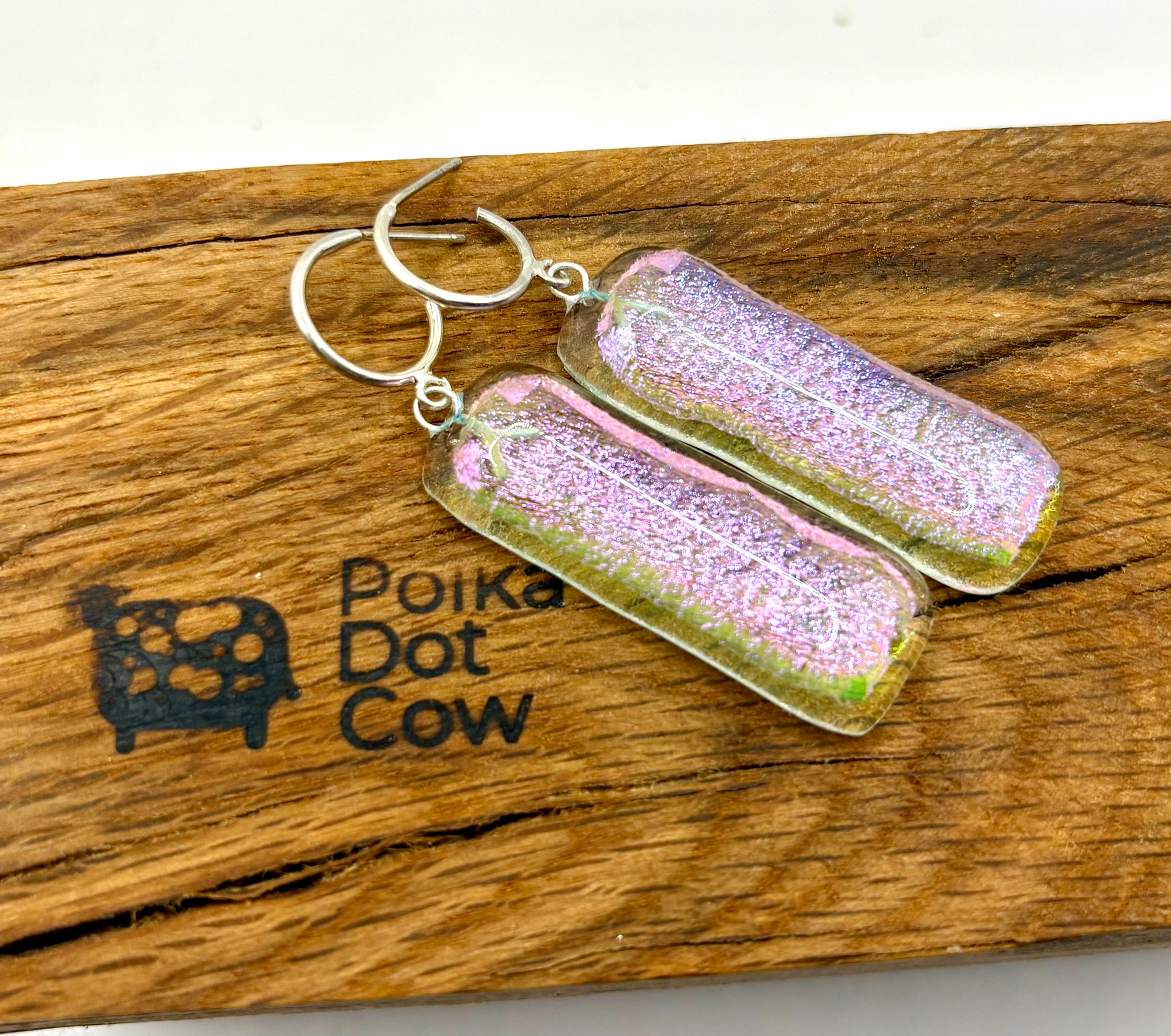 Pink Champagne Earrings