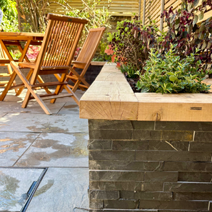 HANWELL, WEST LONON - SMALL PATIO GARDEN FOR A BUSY PROFESSIONAL