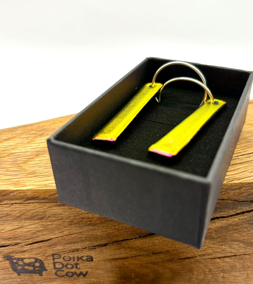 Thumbnail: Rays of Sunshine Glass Earrings