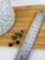 Thumbnail: Amethyst and Malachite Earrings