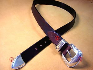 バックルパーツの組み合わせ