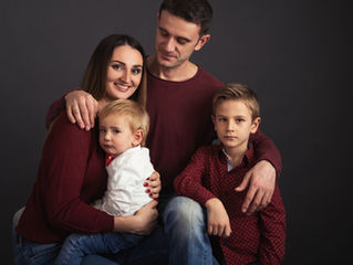 Family studio photosession
