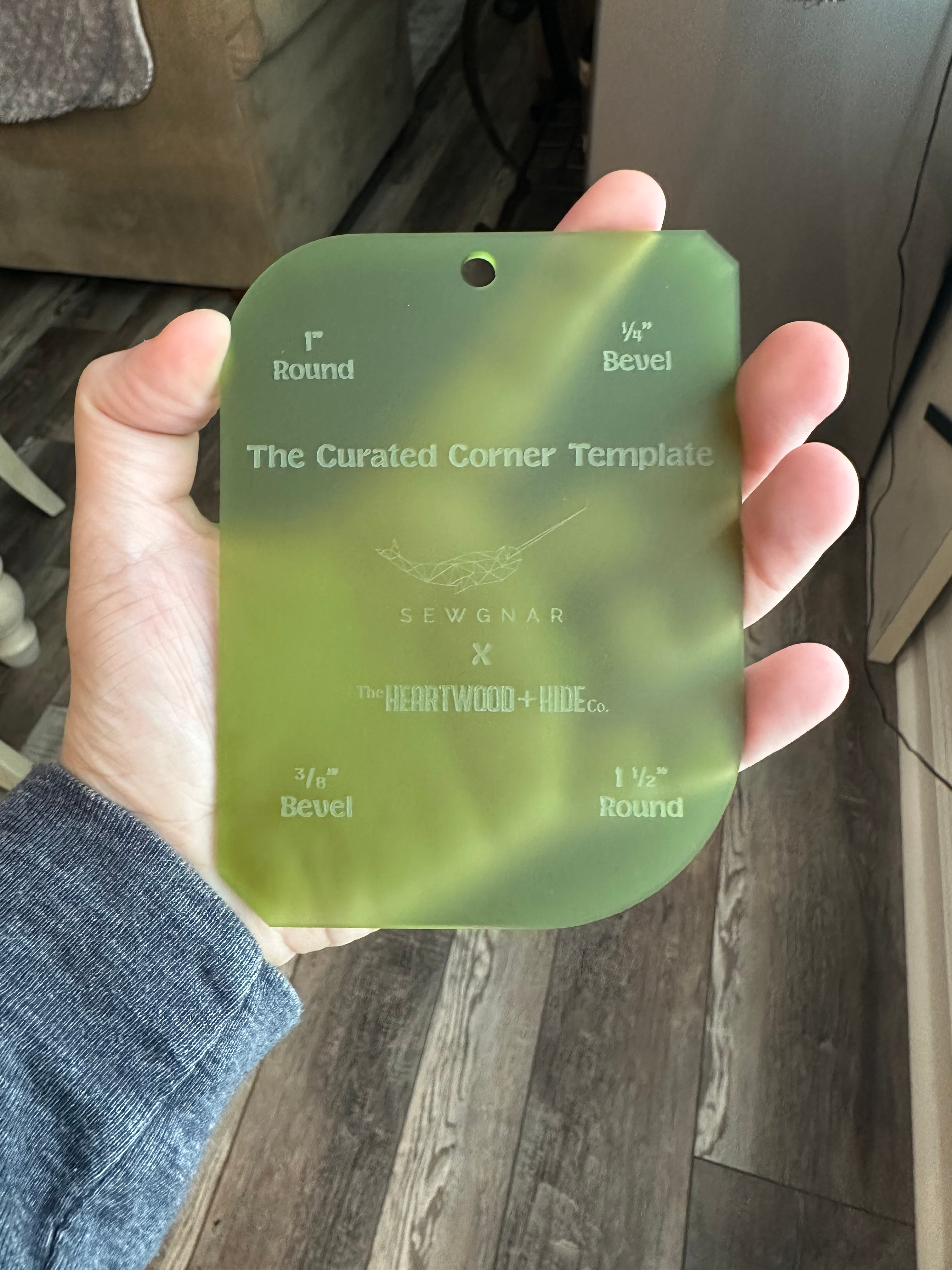 Corner Acrylic Template