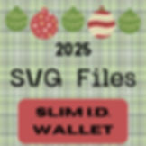 2025 - Slim ID Wallet SVG files