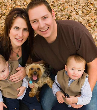 Family With Dog