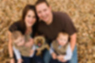 Another happy family outside
