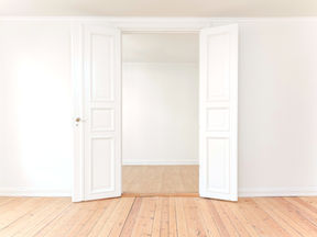 Empty apartment in Portugal monitored through vacant care visits to prevent humidity, damage and security issues.