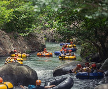 Waterfall hike and tubing tour in Rincon de la Vieja Costa Rica