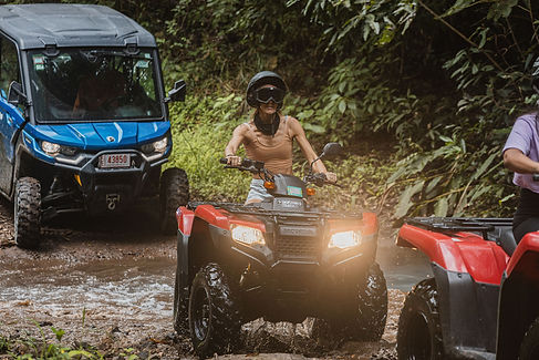 Experience the best ATV adventure in Guanacaste, Costa Rica!
Ride across the foothills of the Rincón de la Vieja Volcano, explore local villages, and end your journey with a refreshing swim at the famous La Leona Waterfall.