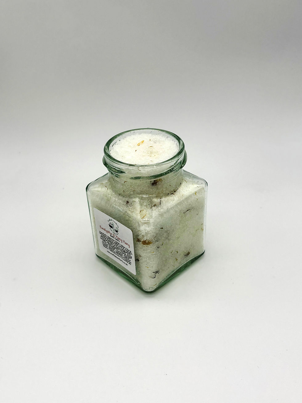 Thumbnail: eucalyptus and ylang ylang scented bath salts by crafted comforts in a variety of sizes